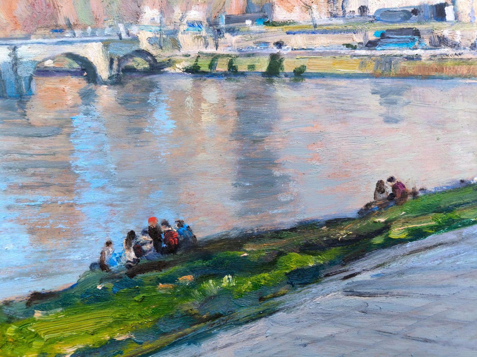 Vladimir Ilibayev Spring In Paris.Cardboard/ Oil, 47 X 59 Cm, 20252025 photo 2125.0