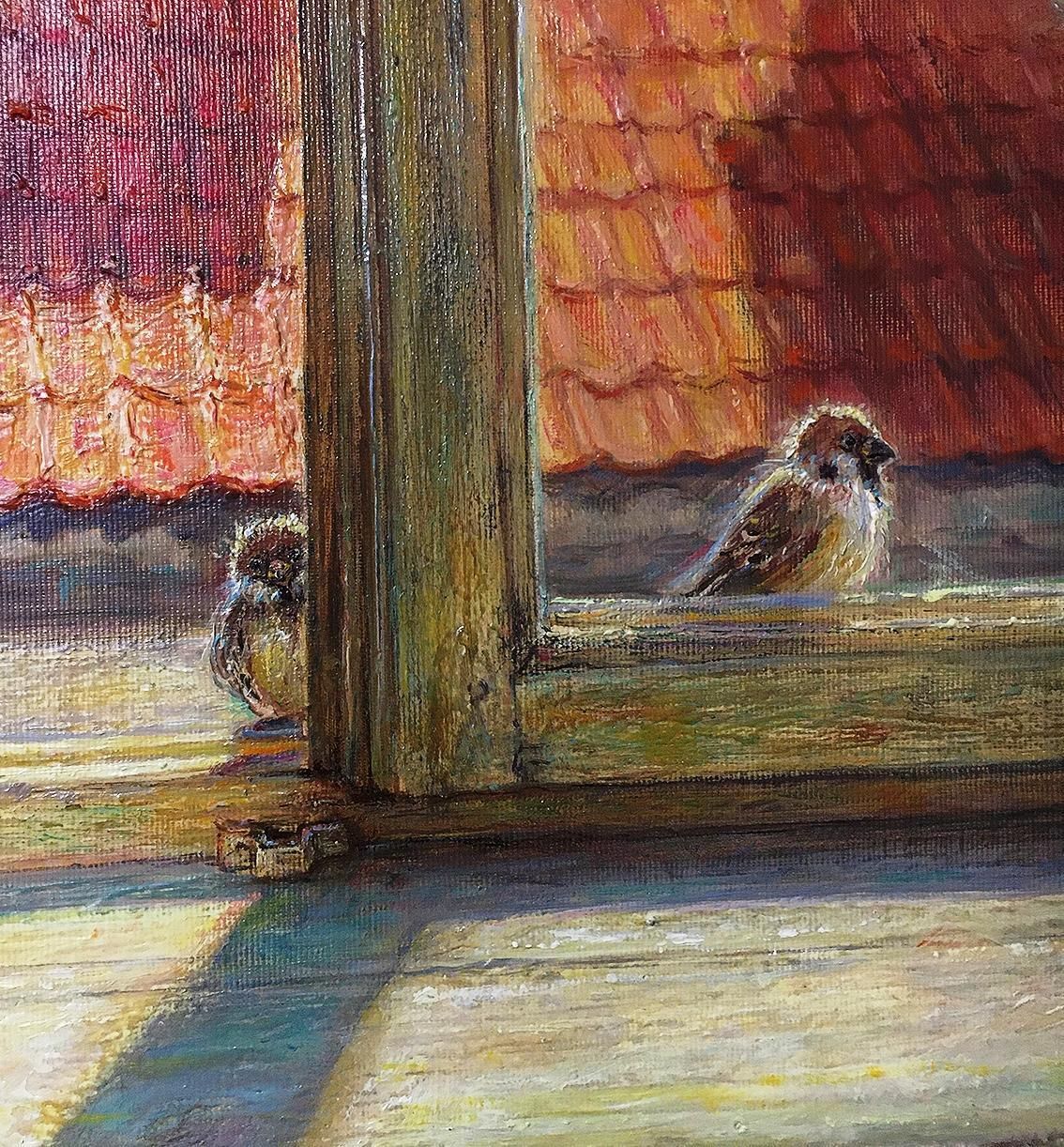Igor Maikovmorning In The Old Town  Oil/Canvas, 70x90 Cm, 20192019 photo furniture