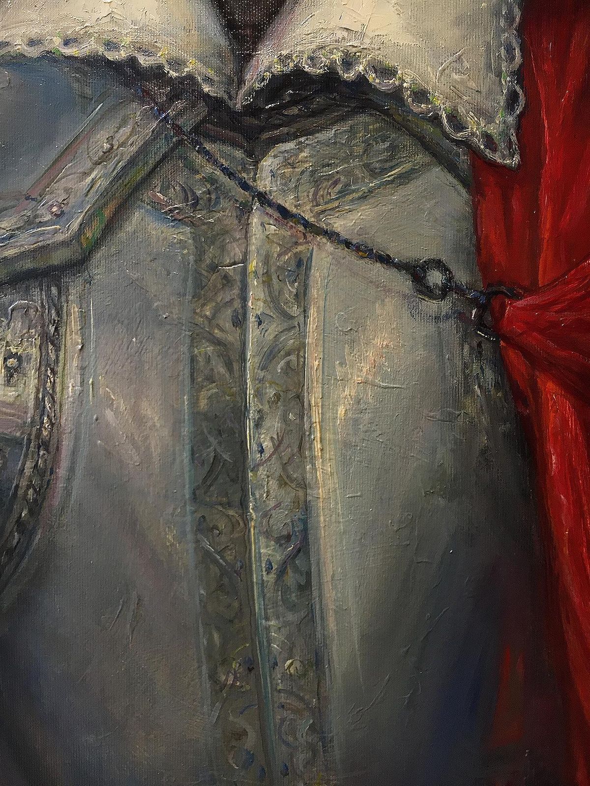 Igor Maikovnice Chess Game Triptih  Oil/Canvas, 100x70 Cm, 100x100 Cm, 100x70 Cm, 20152015 photo 3639.0