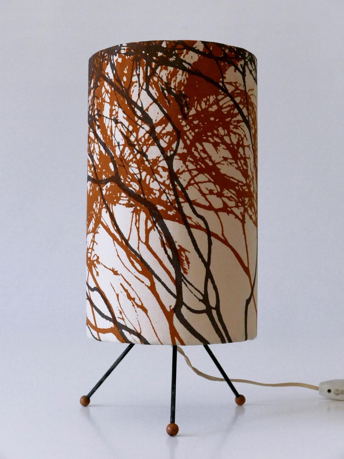 Rare & Lovely Mid Century Modern Bedside Table Lamp Austria 1950s photo for sale
