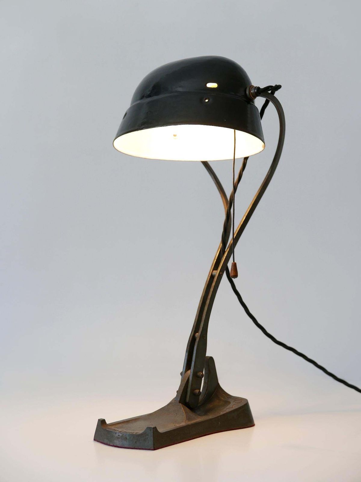 Rare & Elegant Art Nouveau Desk Light Or Table Lamp 'Rein Licht' 1910s Germany photo 2426.0