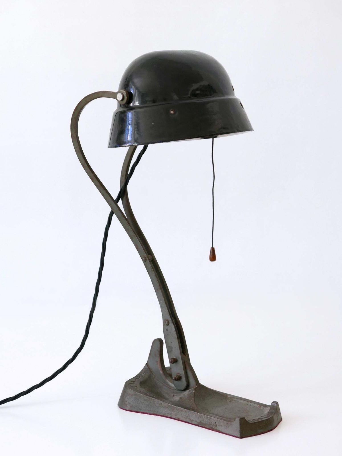 Lighting Rare & Elegant Art Nouveau Desk Light Or Table Lamp 'Rein Licht' 1910s Germany photo