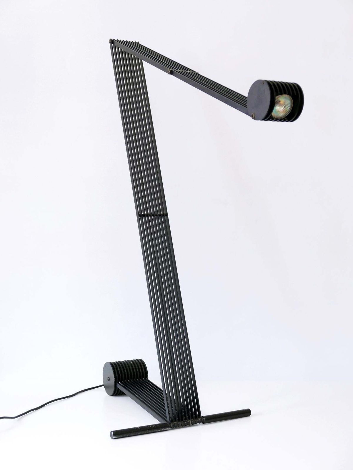 Lighting Adjustable Floor Lamp 'Metri' By Bernhard Bartels For Basis Designleuchten 1990s photo