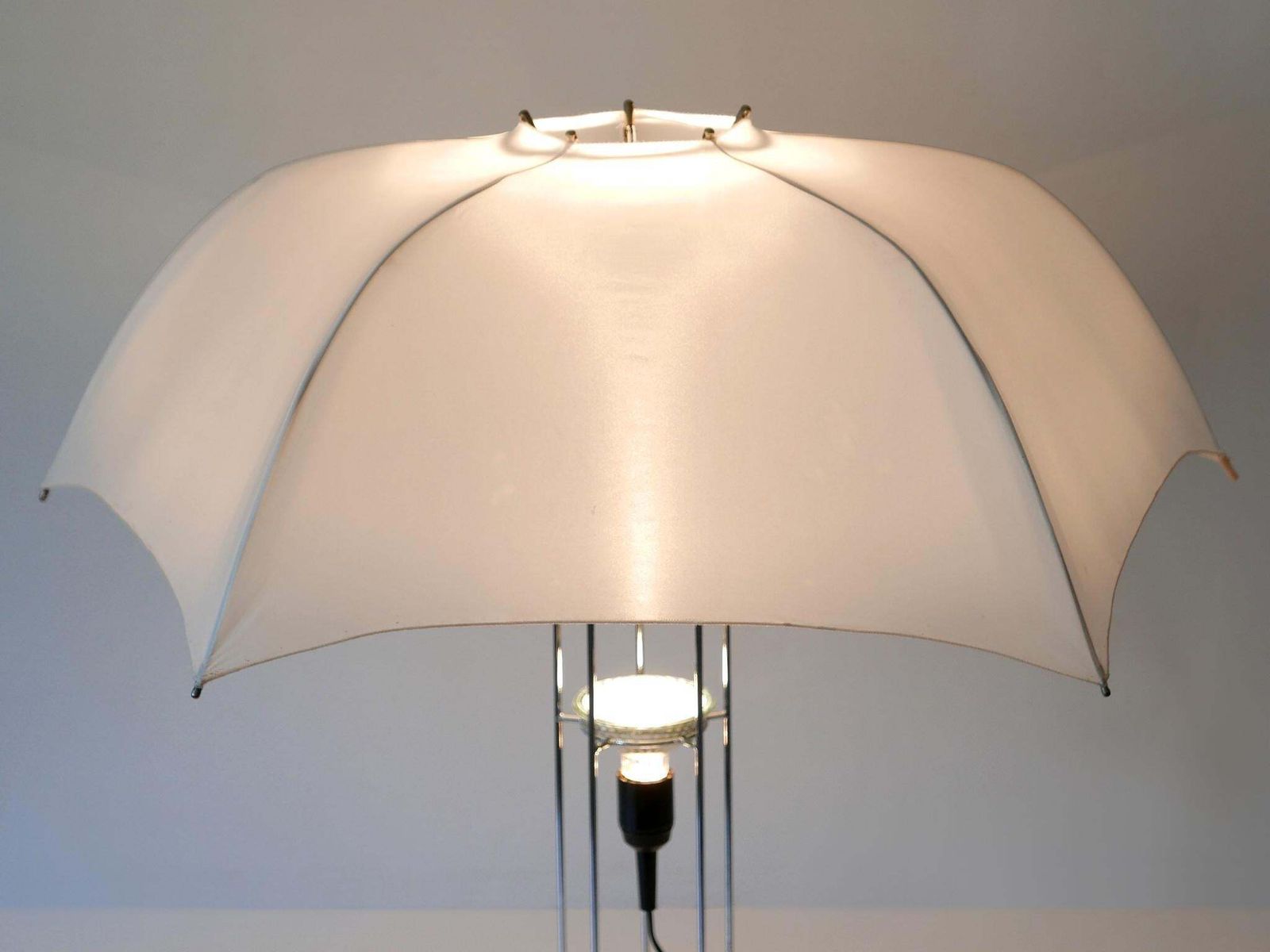 Lighting Large And Amazing 'Umbrella' Table Lamp By Gijs Bakker For Artimeta 1970s photo