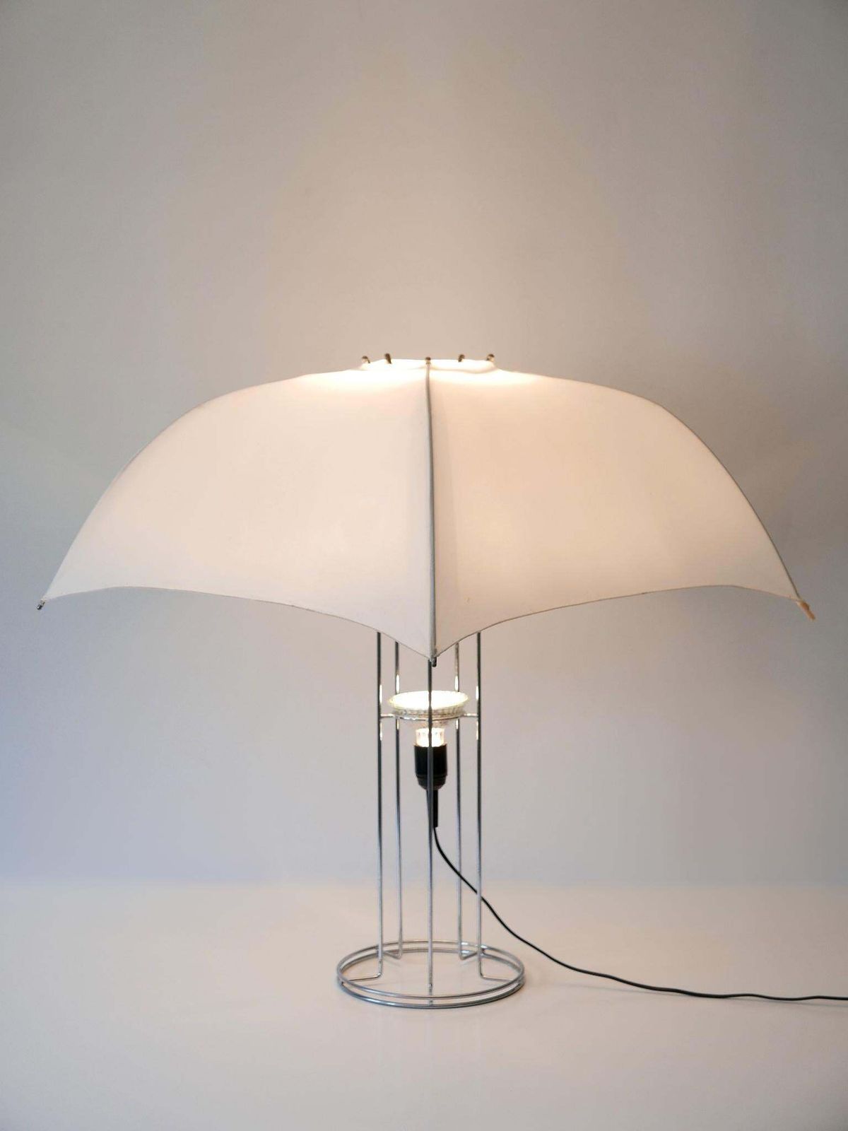 2212.0 Large And Amazing 'Umbrella' Table Lamp By Gijs Bakker For Artimeta 1970s photo