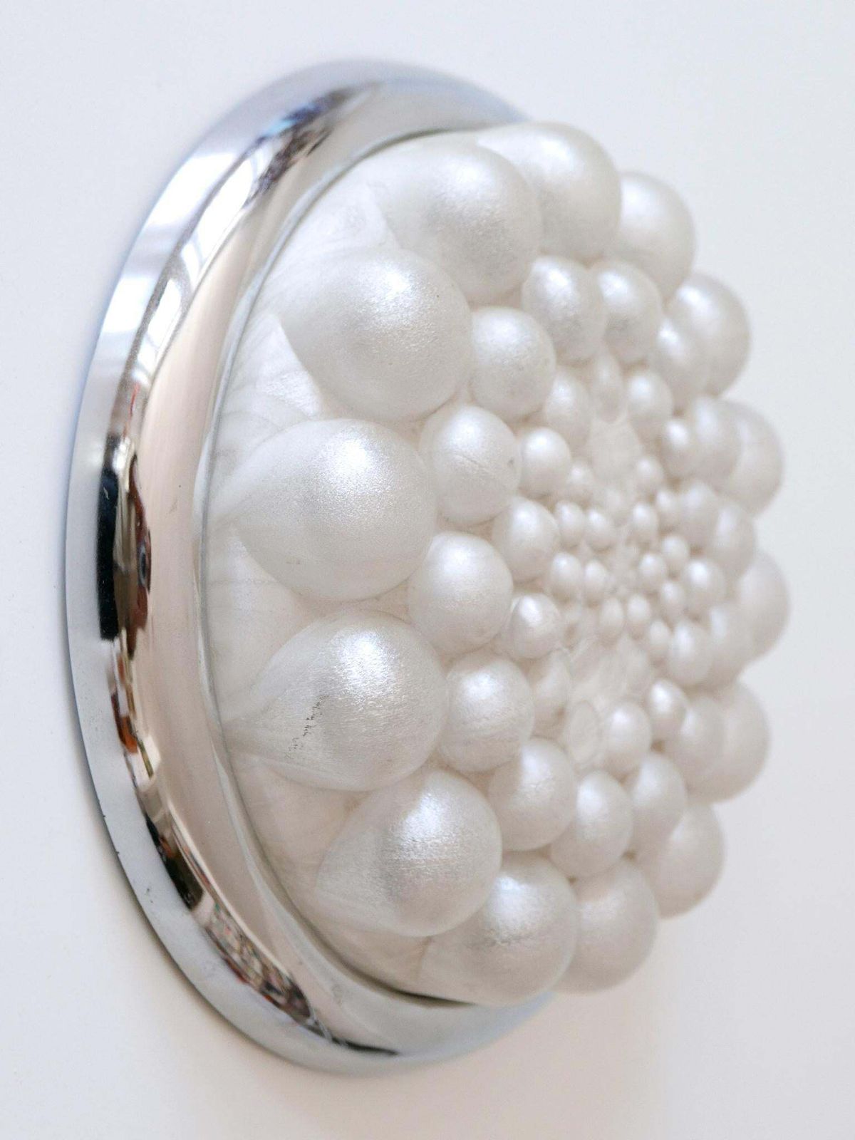 photo buy Amazing Mid Century Modern Bubble Flush Mount Or Wall Light Germany 1970s