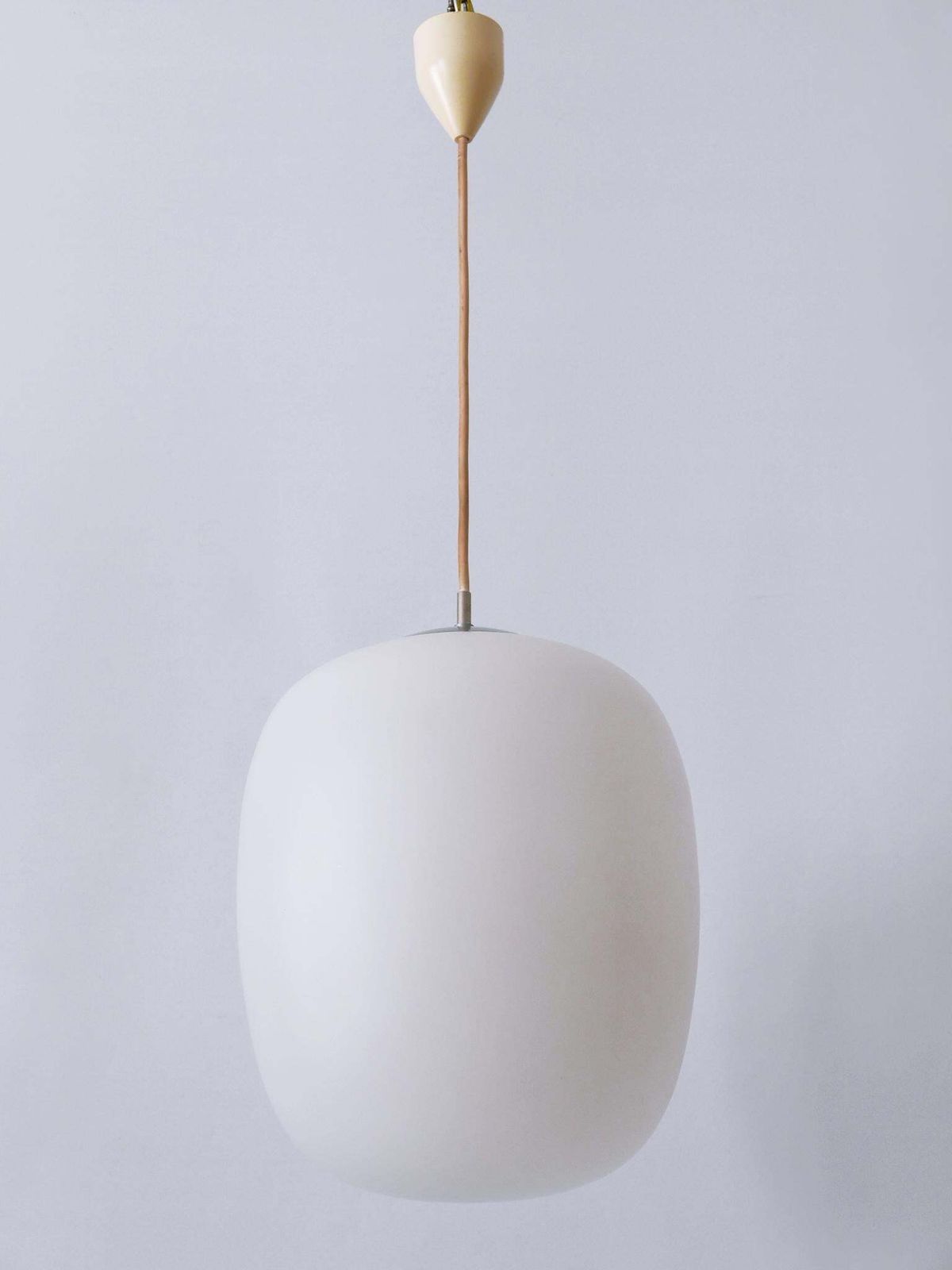 1560.0 1 Of 2 Pendant Lamp Düren By Wilhelm Wagenfeld For Peill & Putzler Germany 1950s photo