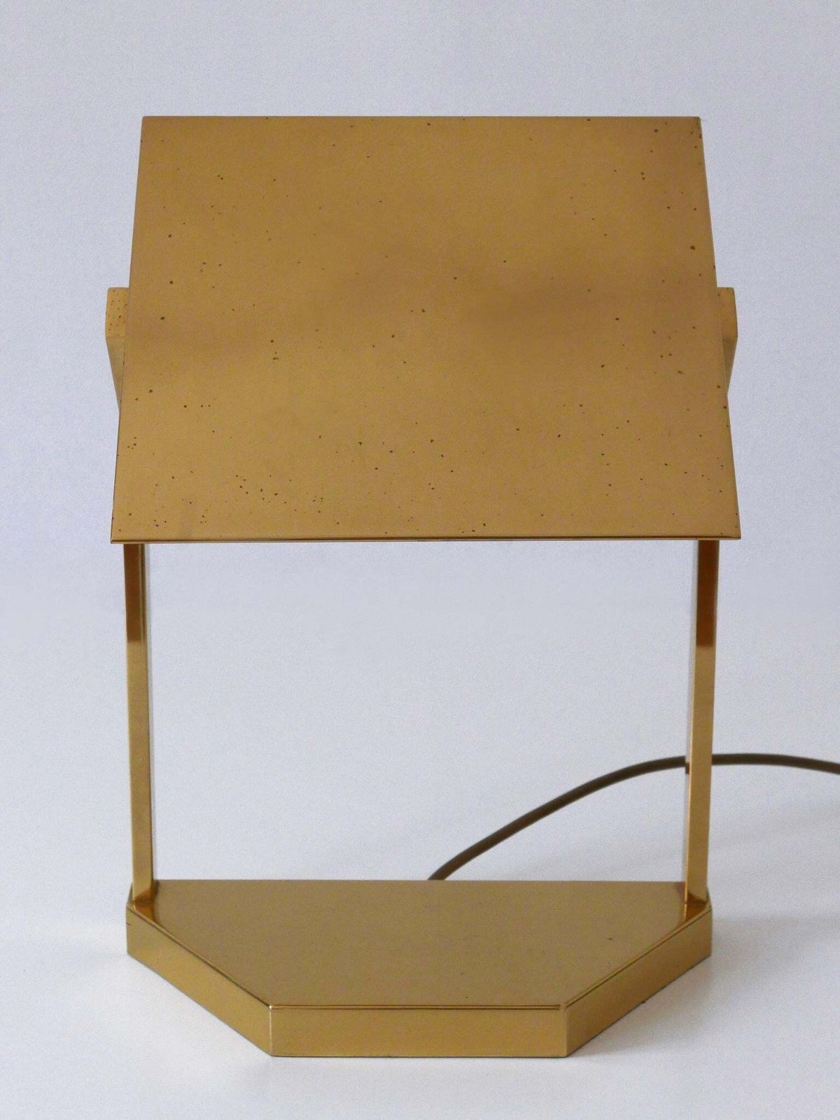 Mid Century Desk Light Or Table Lamp By Vereinigte Werkstätten Germany 1960s photo vintage