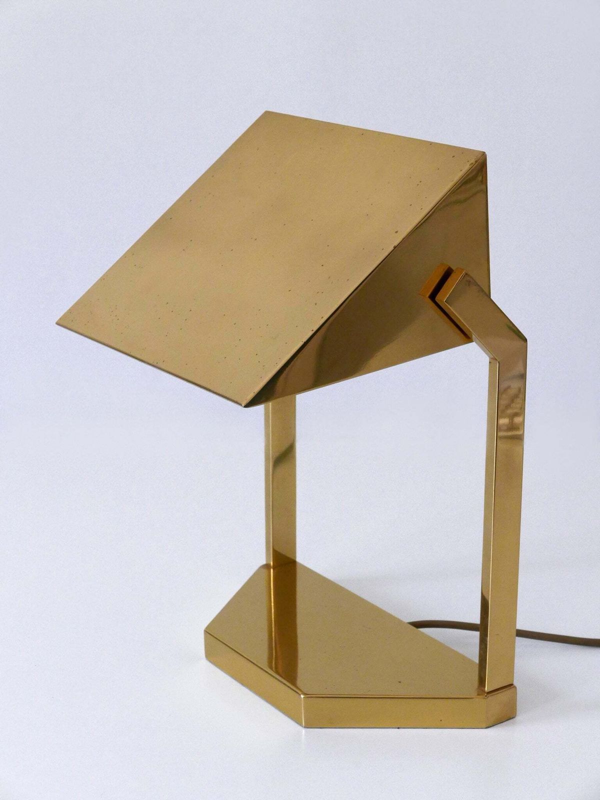 photo buy Mid Century Desk Light Or Table Lamp By Vereinigte Werkstätten Germany 1960s