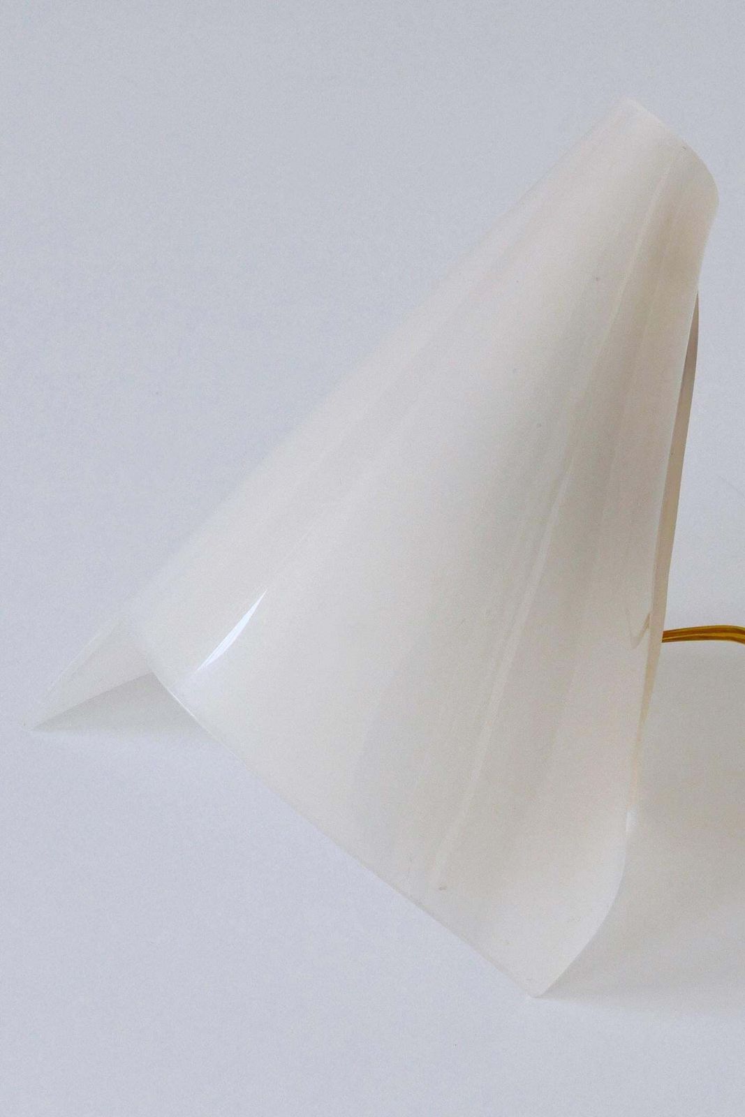 Extremely Rare And Lovely Mid Century Modern Lucite Table Lamp Sweden 1960s photo for sale