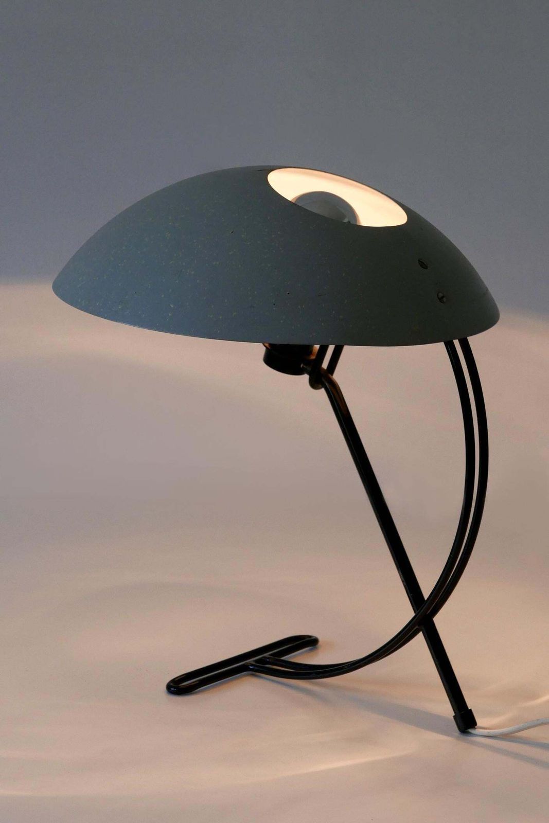 Mid Century Nb100 Table Lamp Or Desk Light By Louis Kalff For Philips 1950s photo Lighting