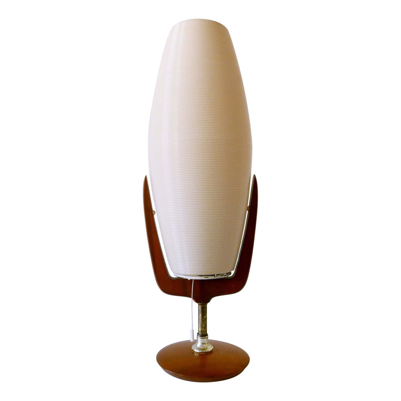 Large & Rare Mid Century Modern Yasha Heifetz Rotaflex Table Lamp USA 1950s
