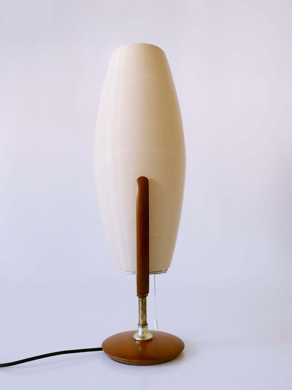 Lighting Large & Rare Mid Century Modern Yasha Heifetz Rotaflex Table Lamp USA 1950s photo