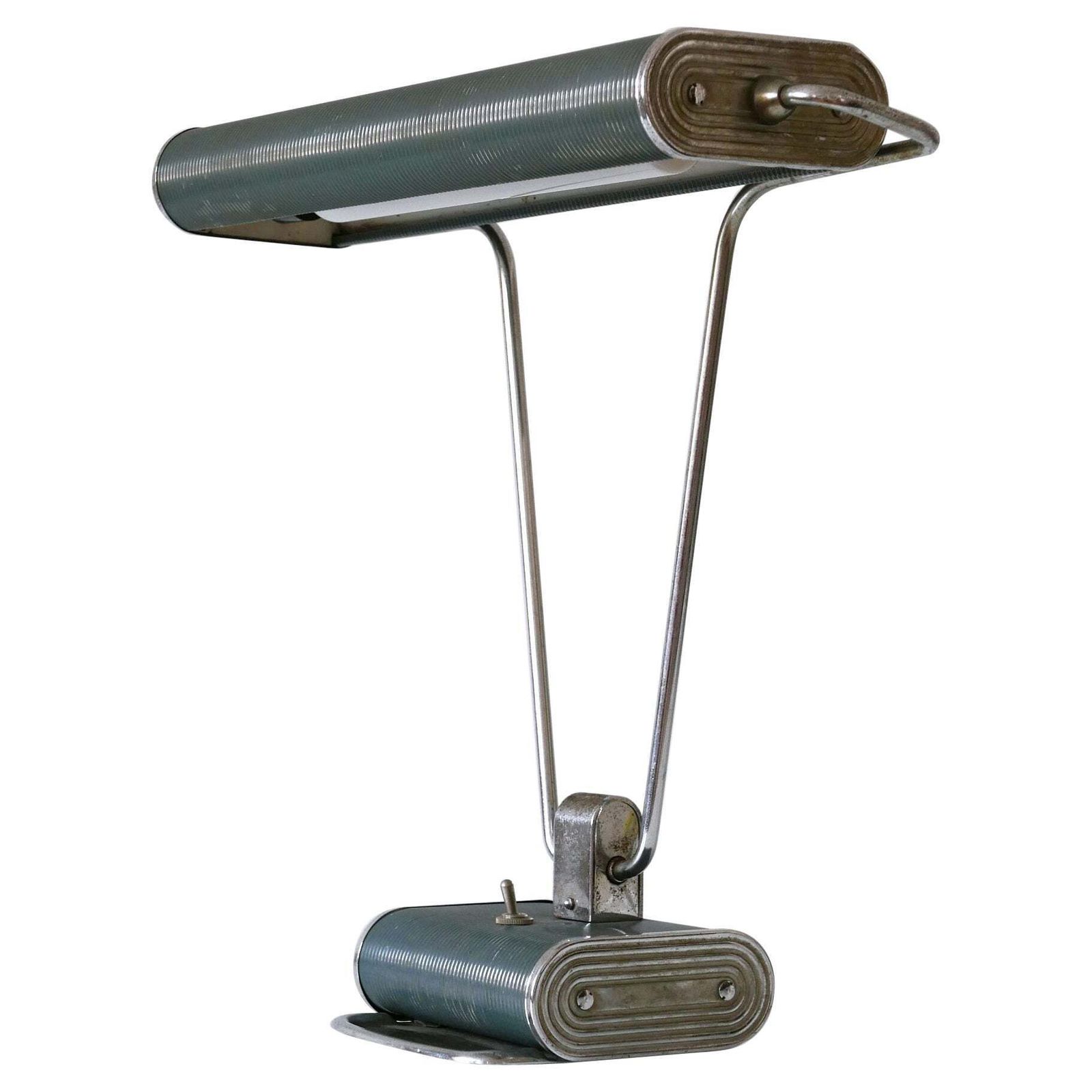 Art Deco Table Lamp Or Desk Light 'No 71' By André Mounique For Jumo 1930s