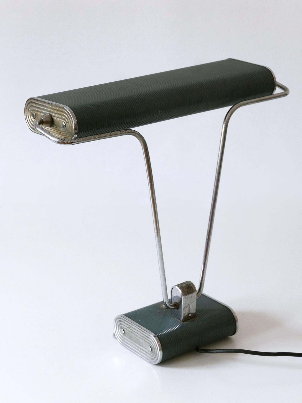 Art Deco Table Lamp Or Desk Light 'No 71' By André Mounique For Jumo 1930s photo vinterior