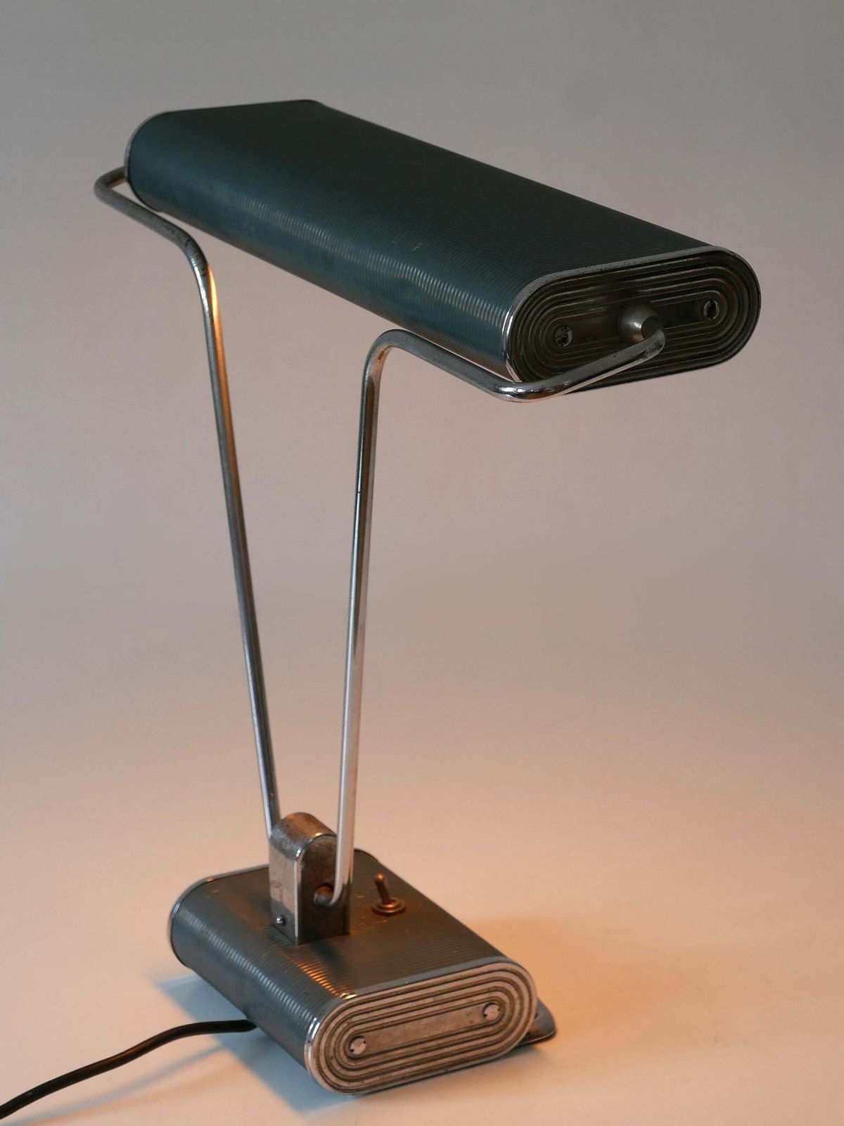 photo for sale Art Deco Table Lamp Or Desk Light 'No 71' By André Mounique For Jumo 1930s