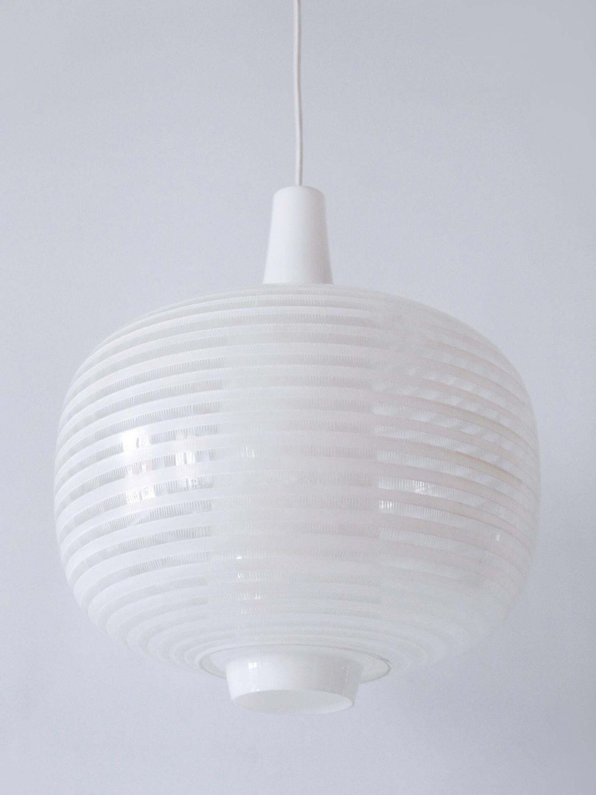 photo for sale Rare & Large Mid Century Modern Pendant Lamp Napoli By Aloys F. Gangkofner 1957