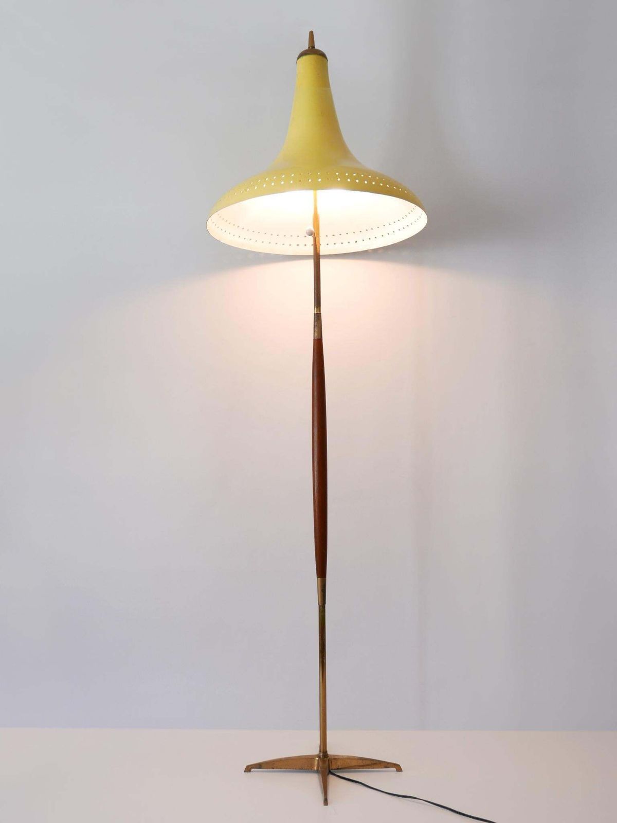 Rare And Elegant Mid Century Modern Floor Lamp Or Standing Light Austria 1960s photo buy