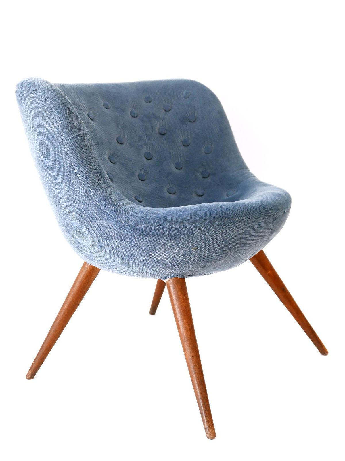 Set Of Two Rare Mid Century Easy Chairs By Fritz Neth For Correcta Germany 1950s photo buy