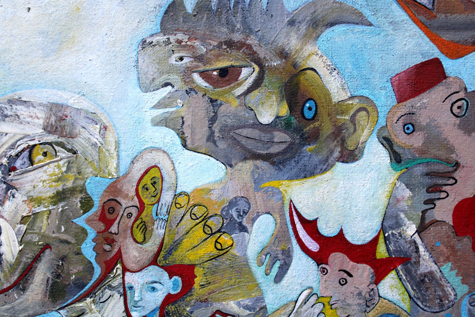 Meeting. Oil, Canvas, 46 X 77, 5 Cm photo 2902.0