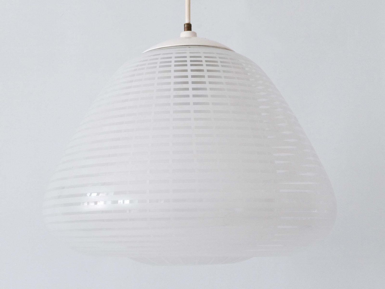 Lighting Rare Mid Century Pendant Lamp "München" By Wilhelm Wagenfeld For Peill & Putzler photo