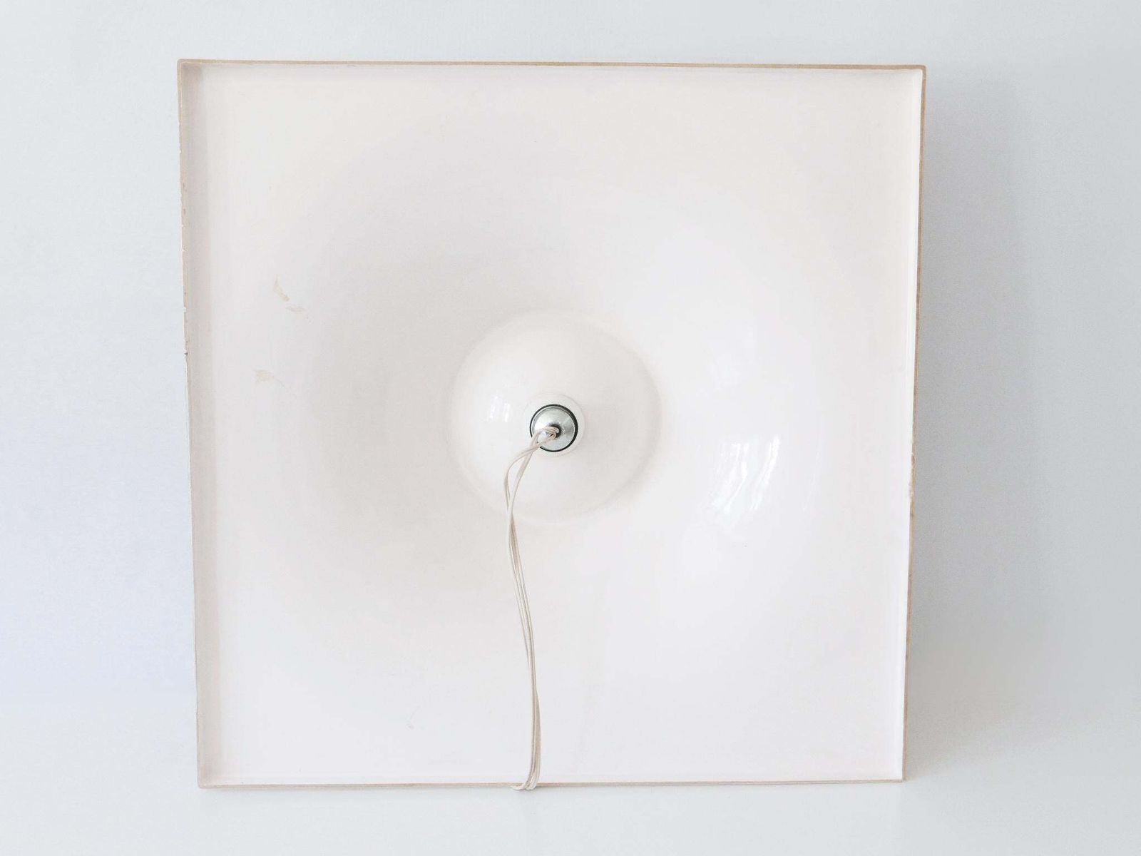 photo buy Set Of Three Large Mid Century Modern Fiberglass Sconces Or Wall Lamps 1970s