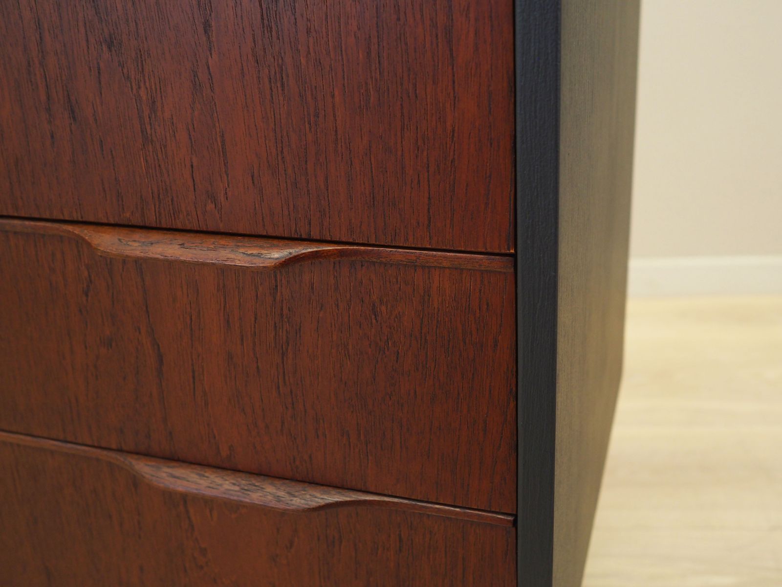 photo furniture Teakhouten Ladekast, Deens Design, Jaren 1970, Productie: Denemarken