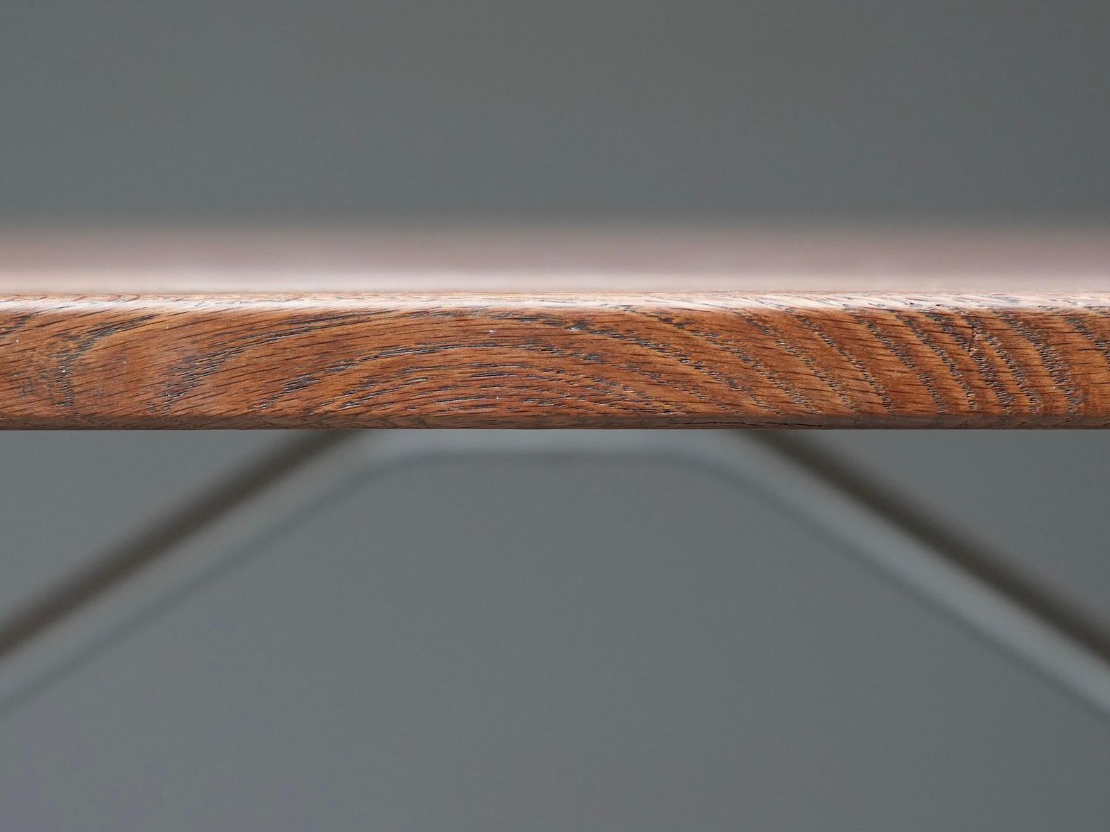 10314.0 Hans Wegner Voor Andreas Tuck – Eettafel 303 In Eiken En Metaal, Denemarken, Ca. Jaren 1950 photo