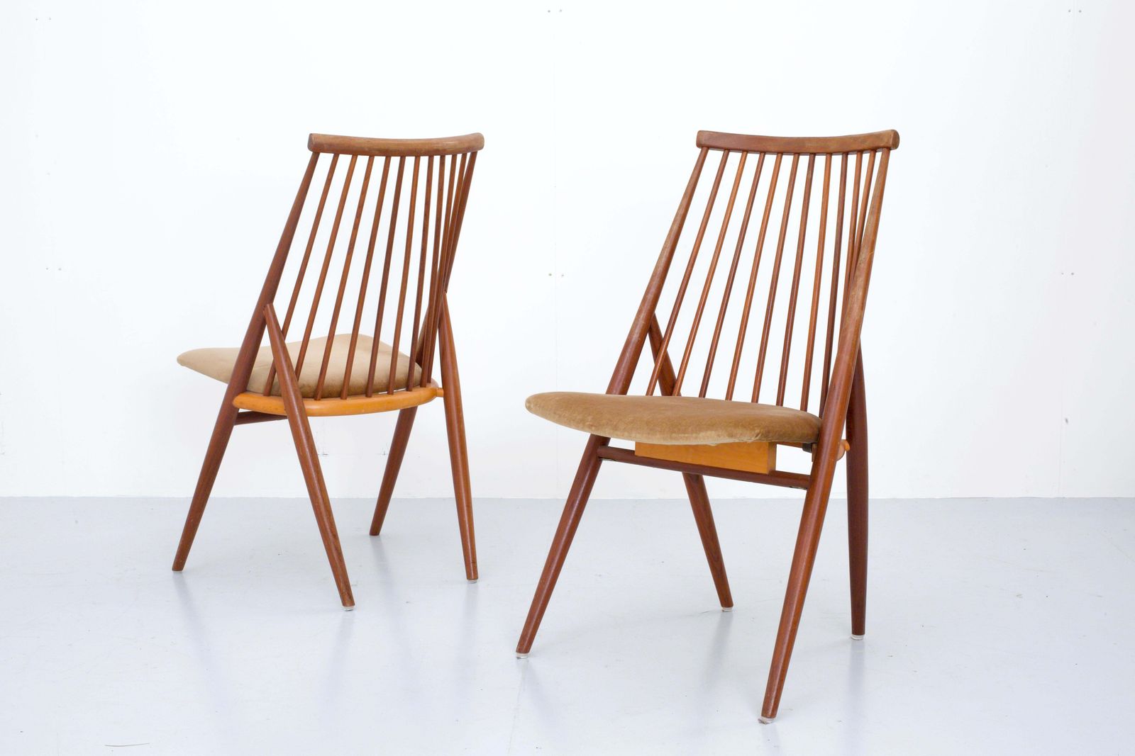 Set Van 4 'Flamingo' Stoelen Van Thea Leonard Voor Nassjo Stolefrabrik, Zweden, 1960 photo 2712.0