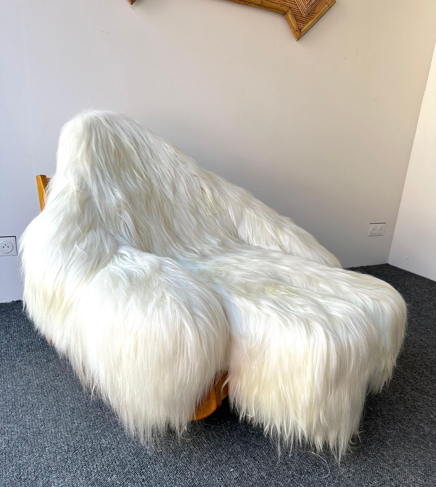 Rocking Chair Yeti By Mario Scheichenbauer For Elam, Italy, 1960s photo vintage