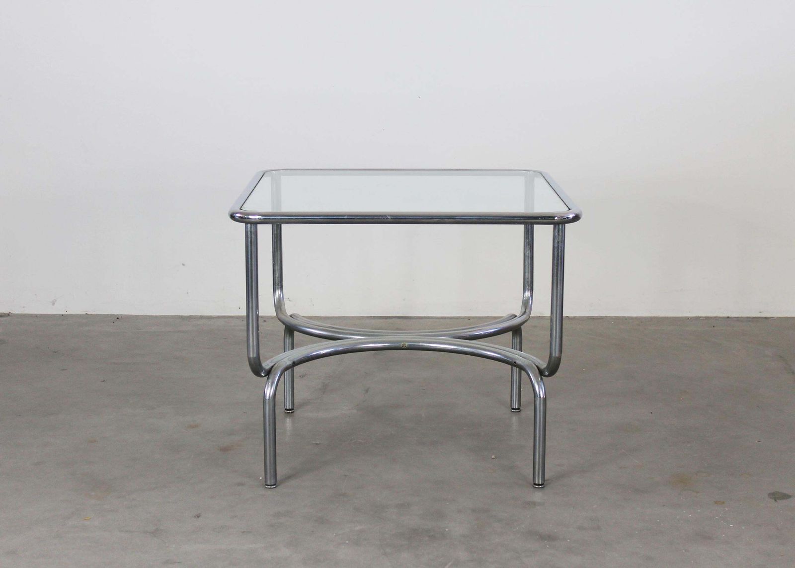 Gae Aulenti Locus Solus Dining Room Set In Steel And Leather By Poltronova 1970s photo 9501.0