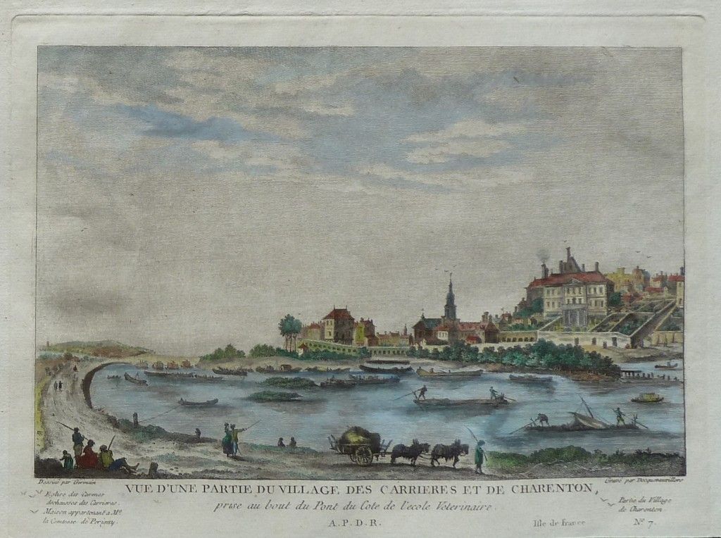 View Of A Part Of The Quarries And Charenton Village