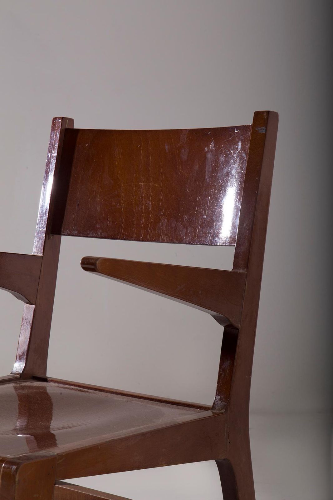 photo buy Pair Of Wooden Chairs With Armrests