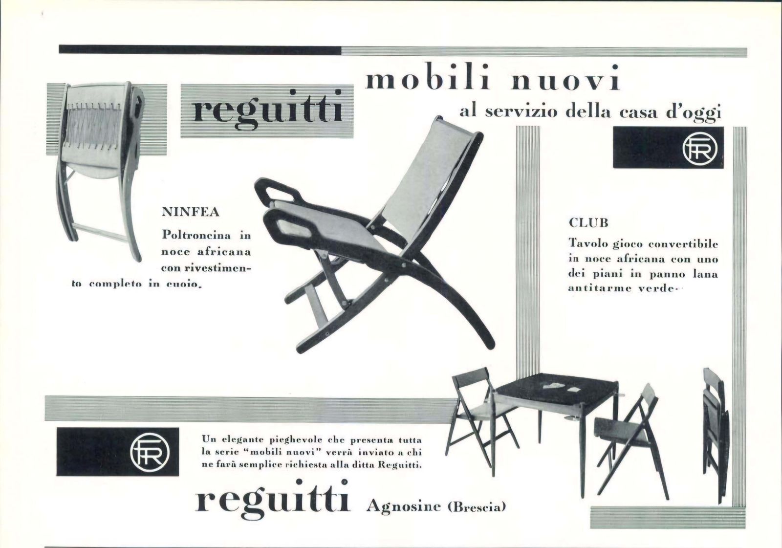 Gio Ponti Ninfea Folding Chairs In Wood And White Fabric By Reguitti 1960s Italy photo buy