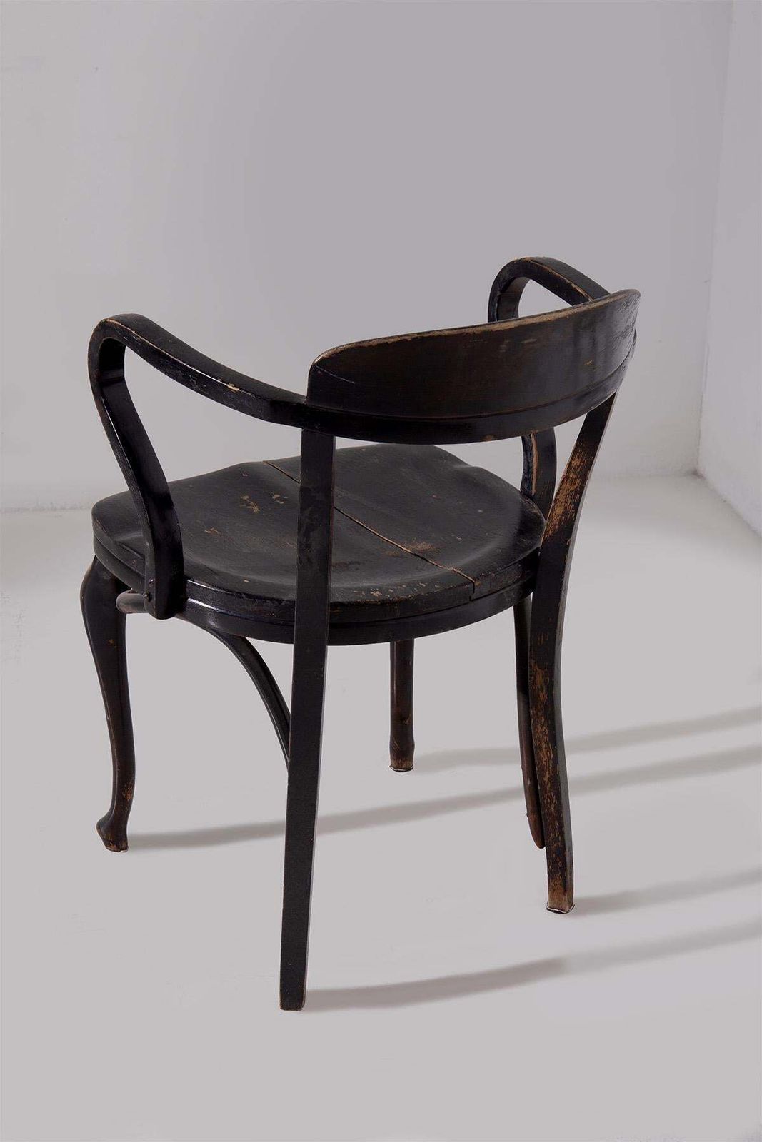 Set Of Three Chairs By Michael Thonet And Art Deco Table photo 1912.0