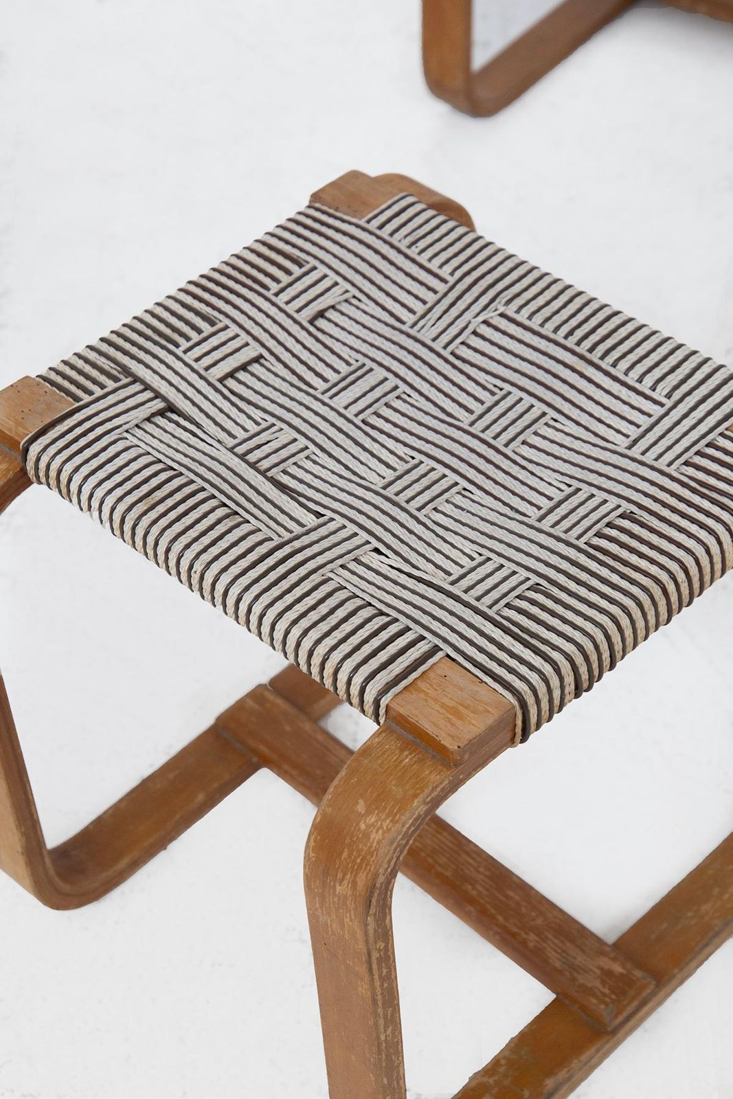 Set Of Chairs And Ottoman By Giuseppe Pagano photo for sale