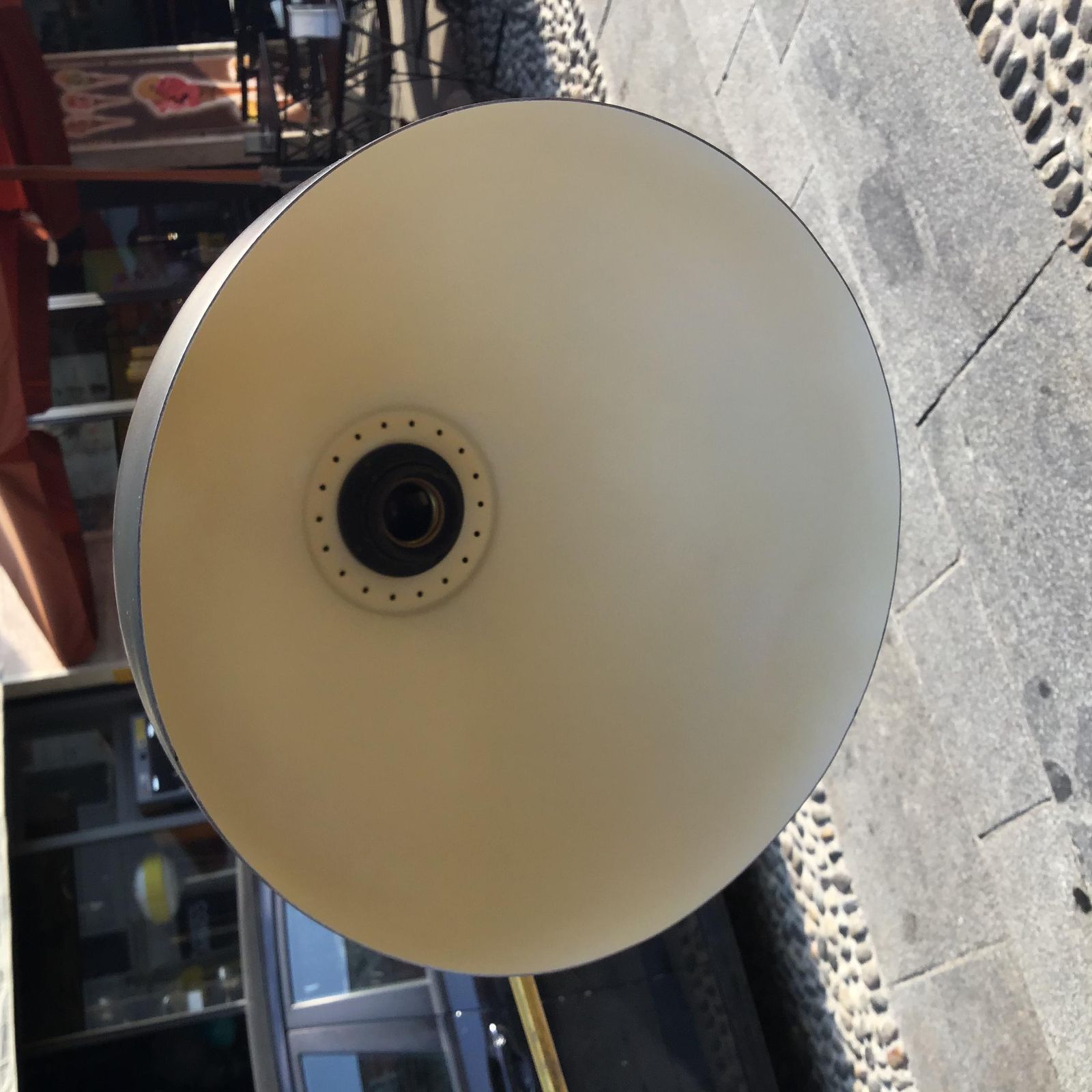Stilnovo Floor Lamp Adjustable Marbre Brass Metal 1950 Italy photo vintage