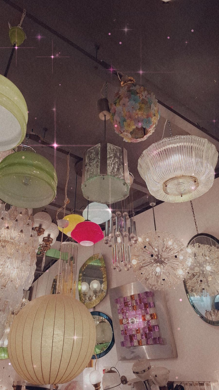 Stilnovo Chandelier N Tre Luci Vetro Incamiciato Metallo Cromato 1960 Italia photo vinterior