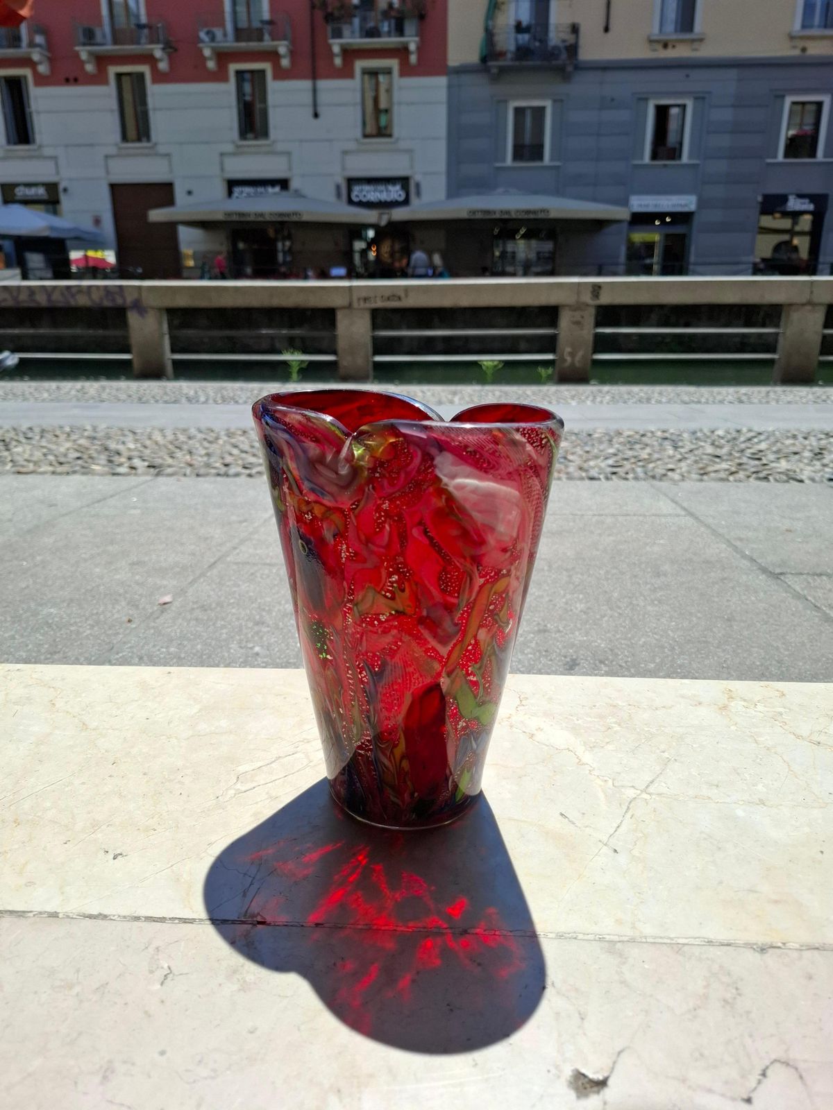 Avem   Aureliano Toso  Murano   Vase Of The 1950s photo vintage