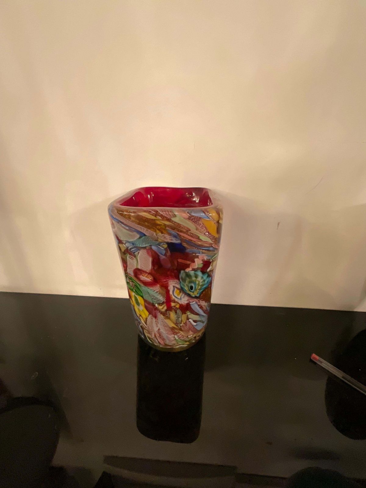 Avem   Arte Vetraria Muranese   Vaso Fine Giornata   Murano Italia 1950 photo vinterior