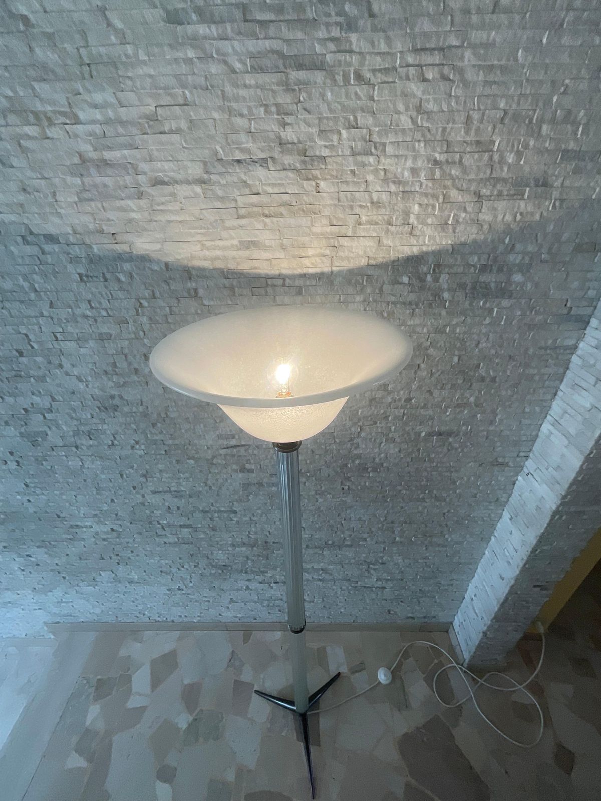 Seguso   Murano Glass Floor Lamp   Italy 1950s photo buy