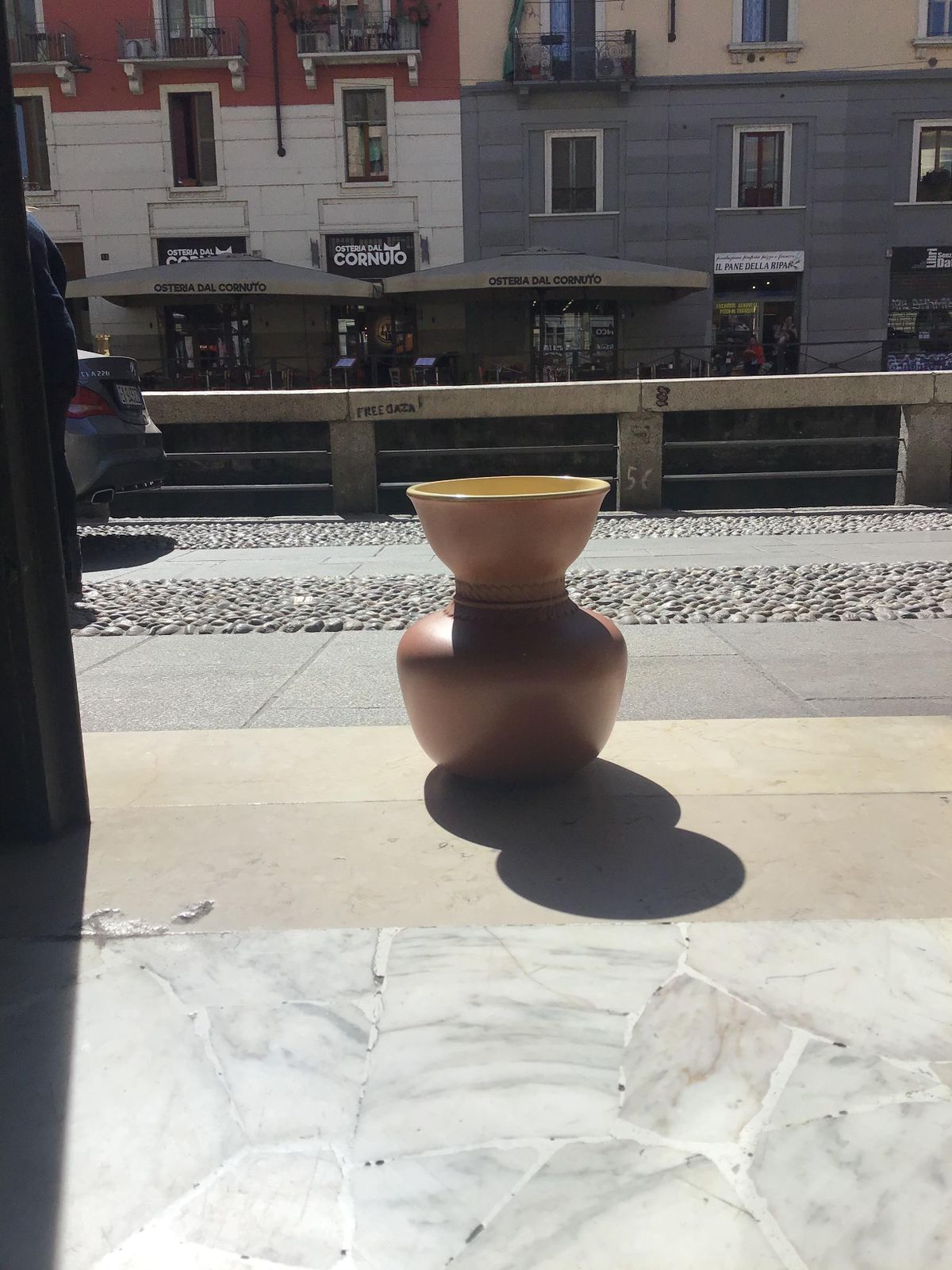 photo vinterior Richard Ginori Giovanni Gariboldi Vase Ceramic 1950:Italy