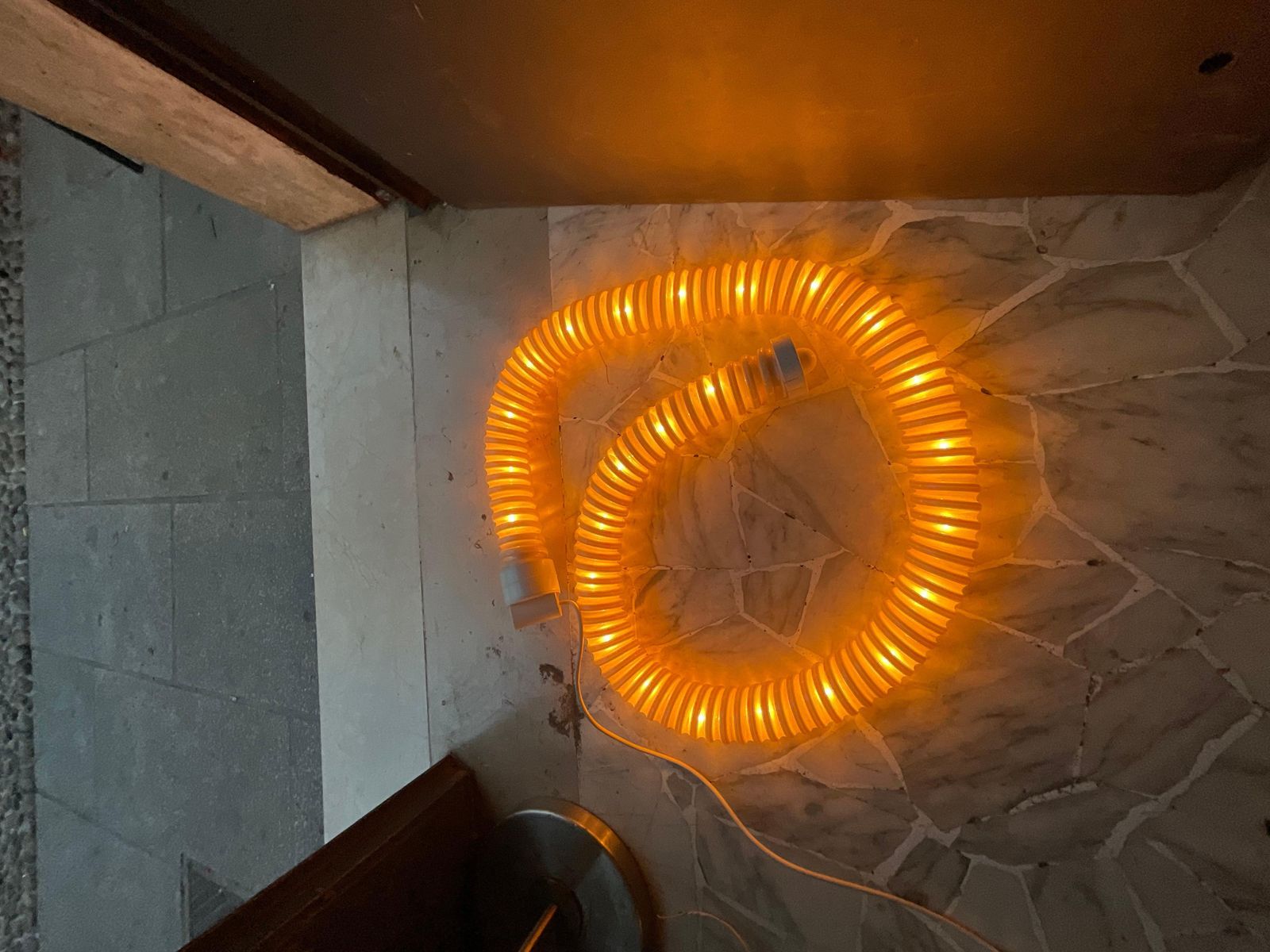 photo vinterior Boalum Snake Lamp   L. Castiglioni  G. Frattini   Artemide   Italy 1970.