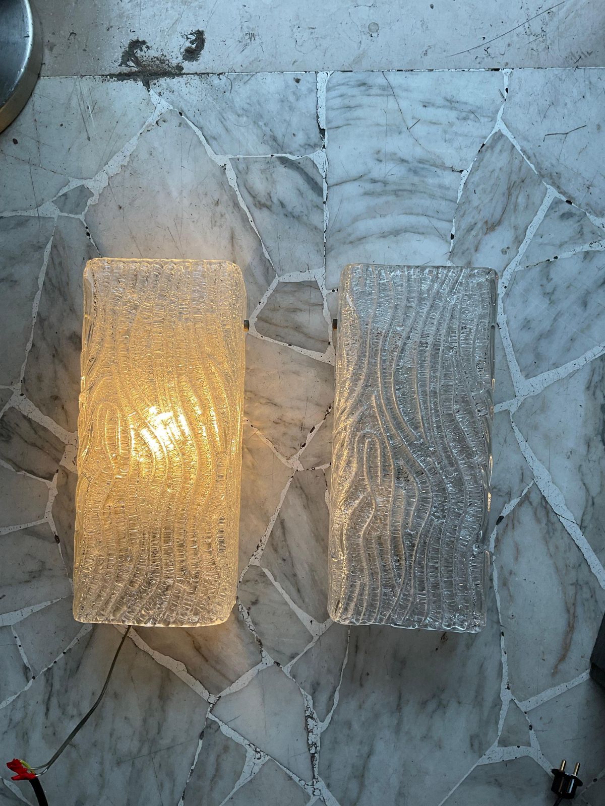 Venini   Toni Zuccheri   Pair Of Wall Sconces   Murano   Italy   1960s photo furniture