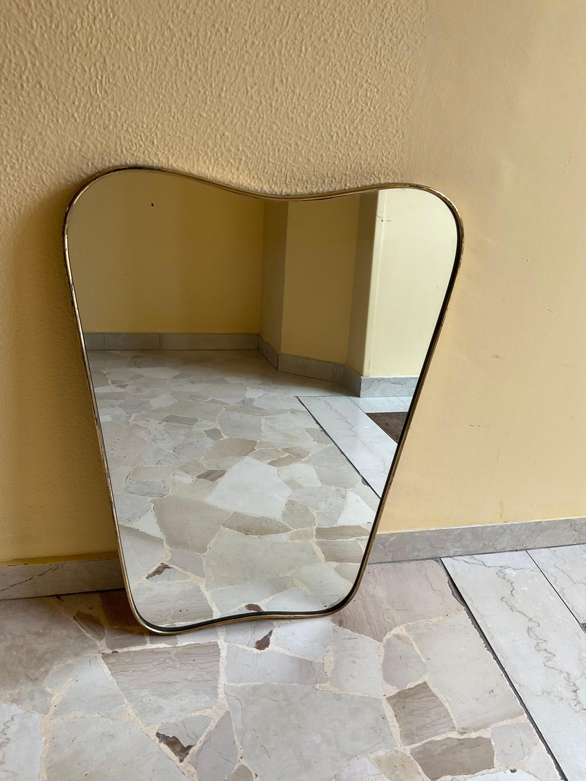 Fontanarte   Pietro Chiesa   1950s Mirror   Made In. Italy photo vintage