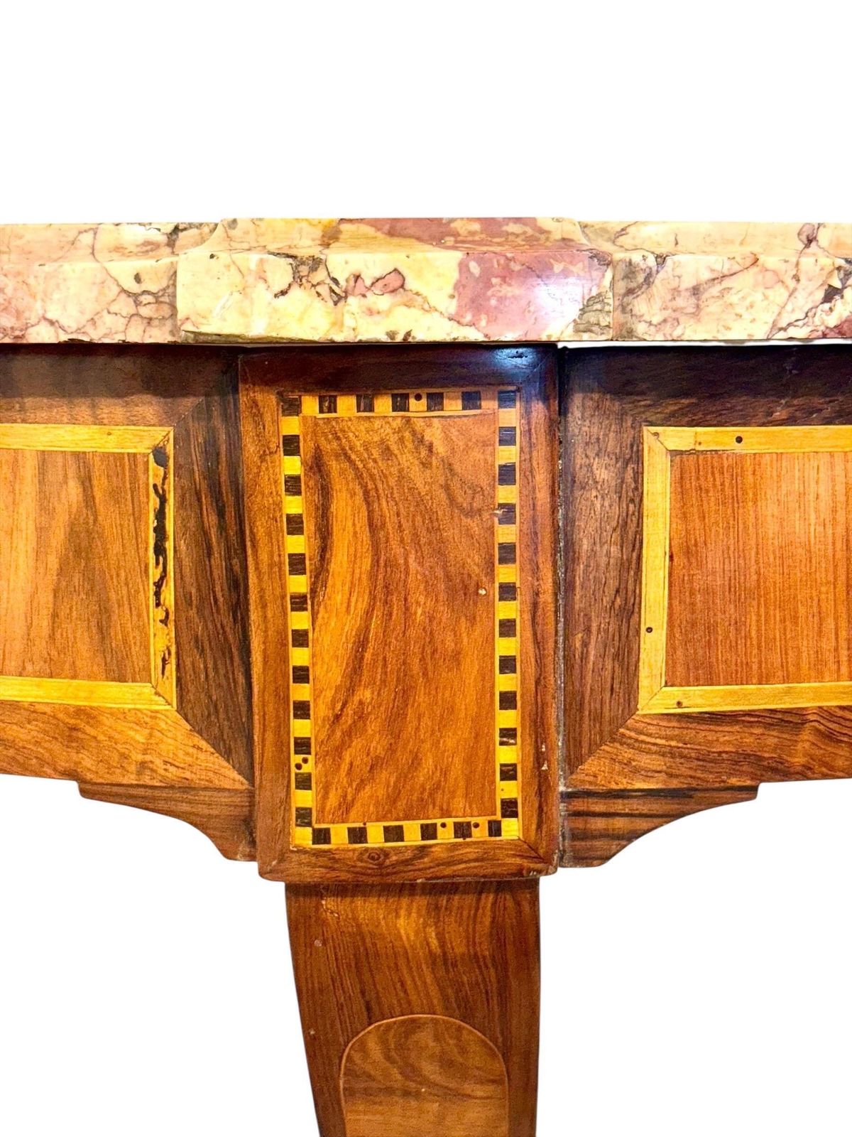 18th Century French Neoclassical Wall Console With Marble Top photo Furniture