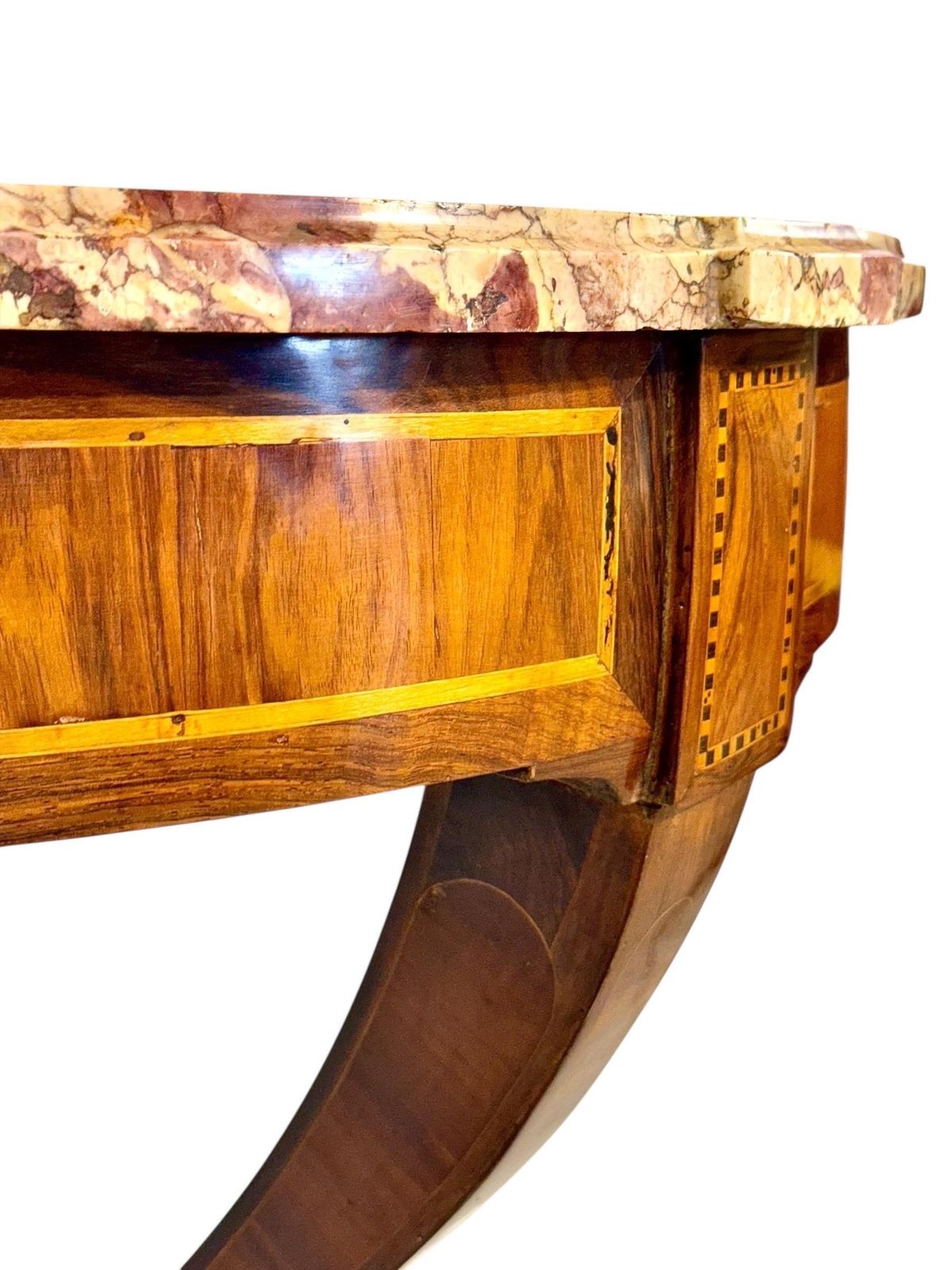 18th Century French Neoclassical Wall Console With Marble Top photo 3207.0
