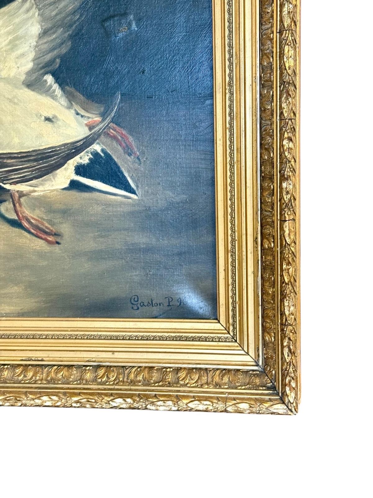 photo vinterior French 19th Century Still Life With Mallard, Vegetables & Earthenware