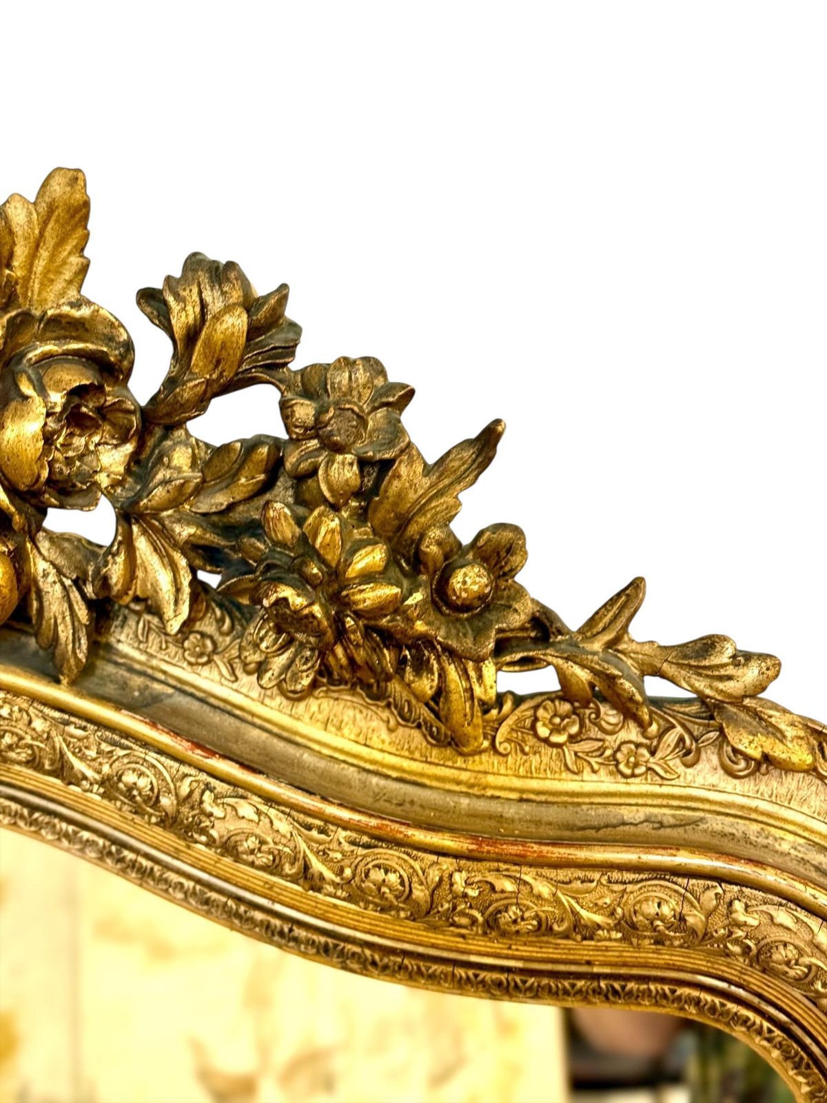 Louis XV Style Giltwood Mirror 19th Century photo Home Decor