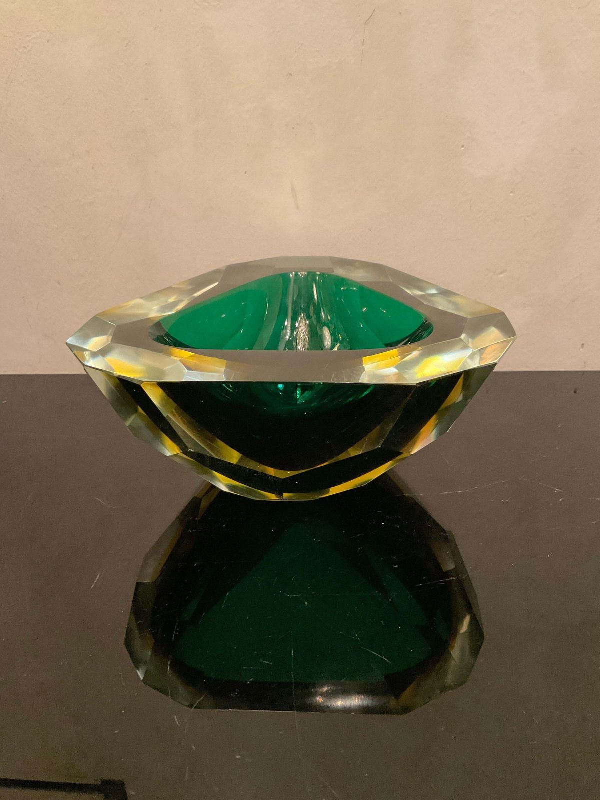photo for sale Seguso   Flavio Poli   Posacenere In Vetro Di Murano   Vetro Sommerso 1960